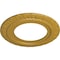 Ekena Millwork Claremont Ceiling Medallion (Fits Canopies up to 7"), 10 5/8"OD x 5 3/4"ID x 1/2"P, Iridescent Gold CM10CLIGS - alternate 5